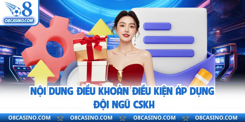 Nội dung điều khoản điều kiện áp dụng đội ngũ CSKH